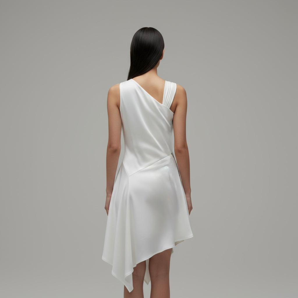 Celine The Draped Silk Mini