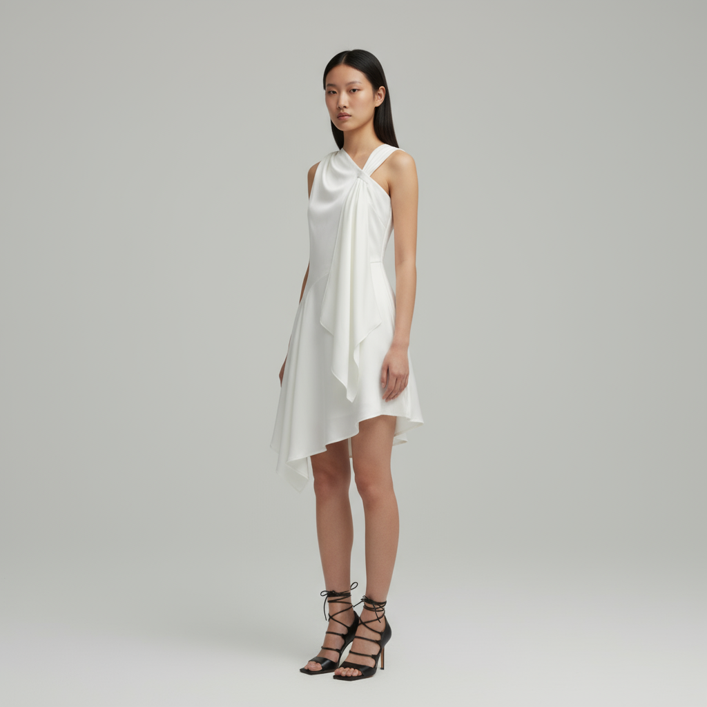 Celine The Draped Silk Mini