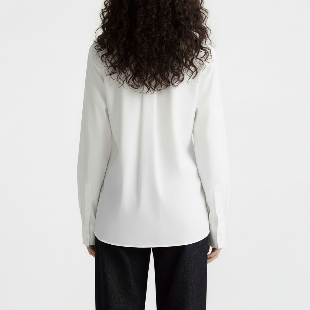 Blouse blanche en coton